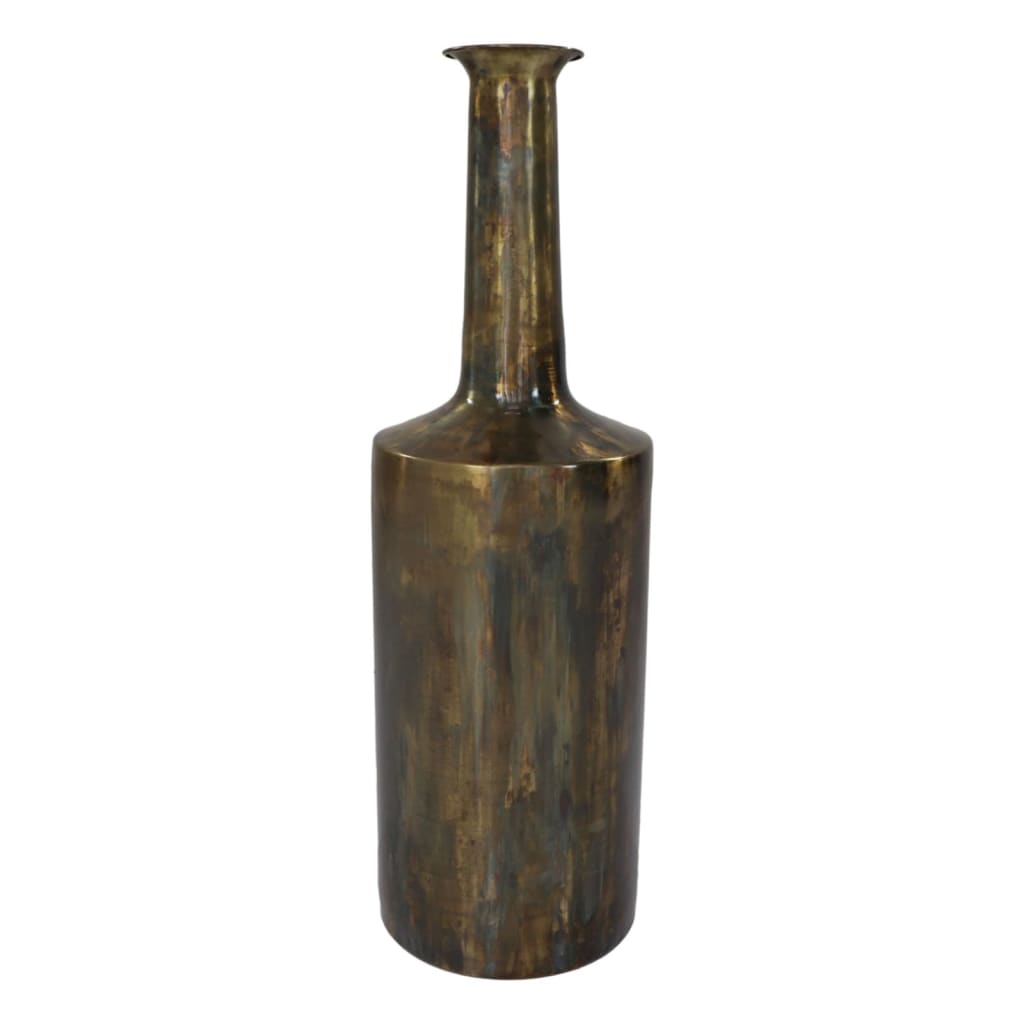 HSM -Kollektion HSM -Kollektion Vase Bergamo Groot 24x75 cm Goldfarbe