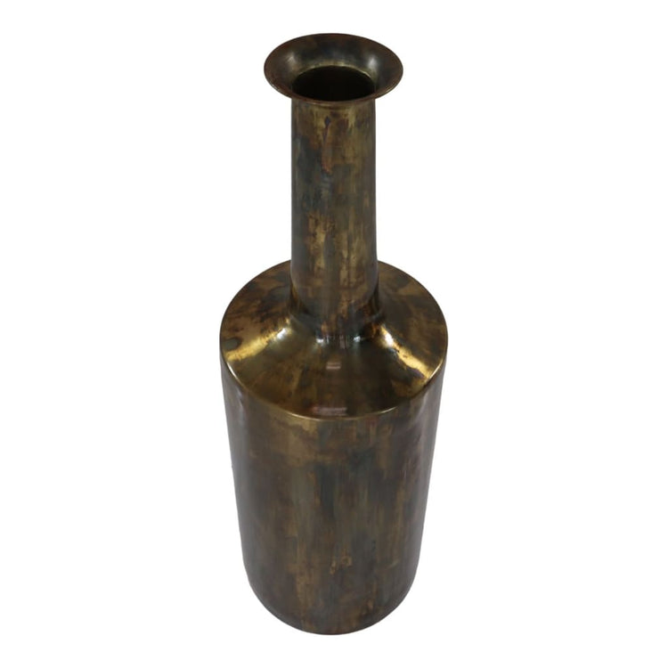 HSM -Kollektion HSM -Kollektion Vase Bergamo Groot 24x75 cm Goldfarbe
