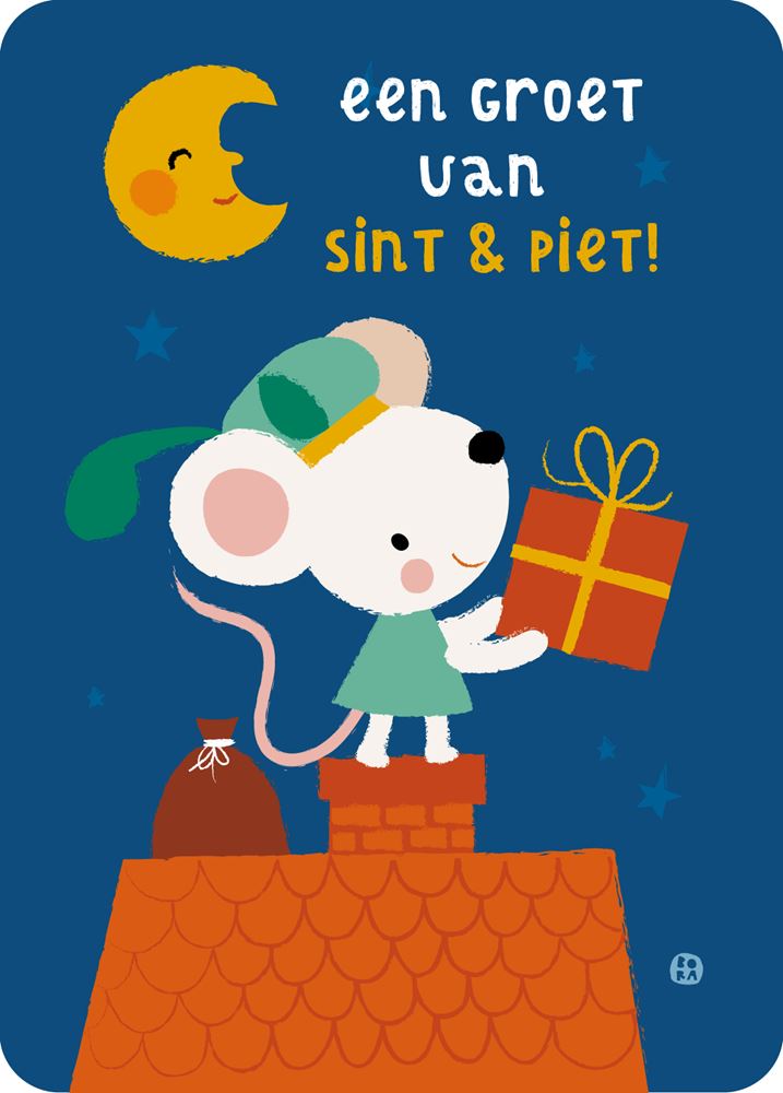 Bora, ein Gruß aus der Postkarte von Saint P