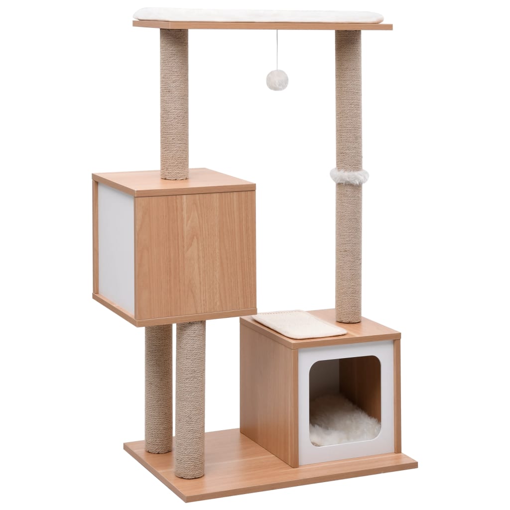 Vidaxl Cat Scraping Post mit Sisal Crab Matte 104 cm