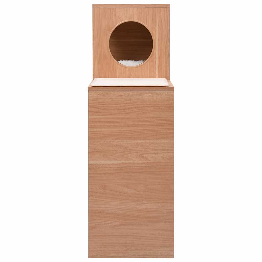 Vidaxxl Katzenwohnung mit Sisal-Kratzmatte 100 cm