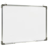 Vidaxl Whiteboard Magnetic 90x60 cm Stahlweiß - afbeelding 3