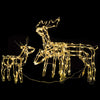 Vidaxl 3-teilige Weihnachtsbeleuchtung Rendieren 229 LEDs