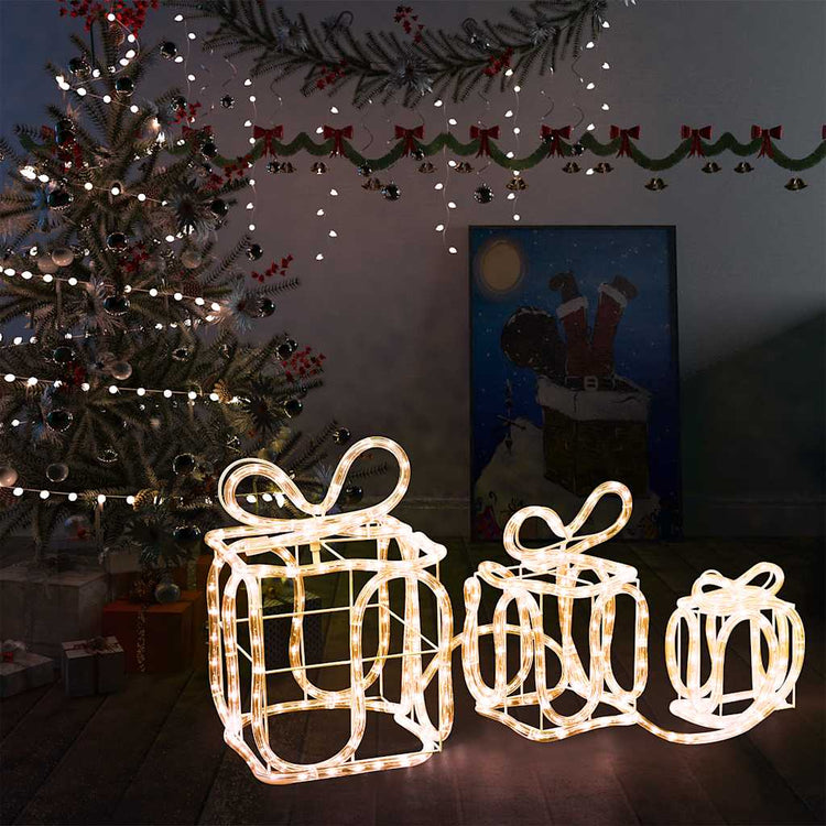 Vidaxl Weihnachtsbeleuchtung für Geschenkboxen im Innen- und Außenbereich 180 LEDs