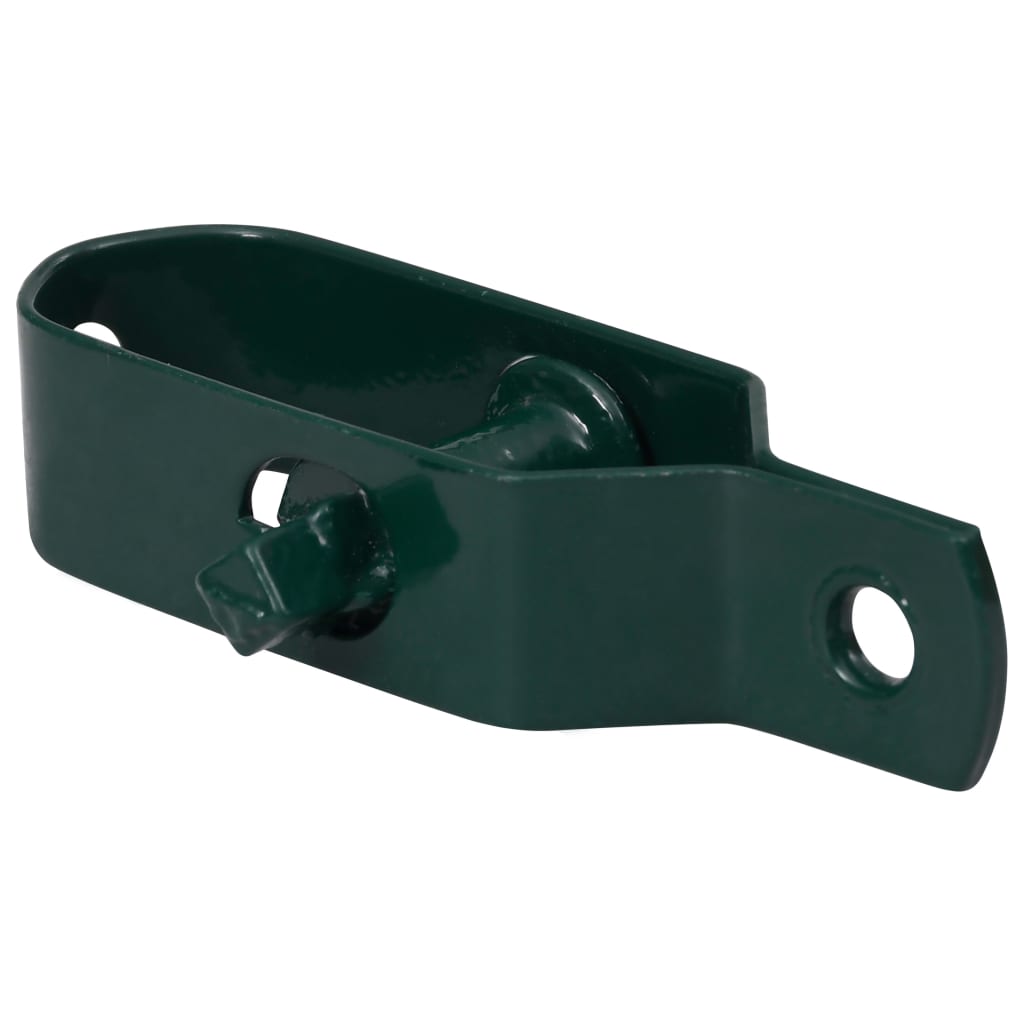 Vidaxl -Drahtspanner 50 pc 100 mm Stahlgrün