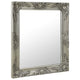 Vidaxl Wandspiegel Barockstil 50x60 cm Silberfarbe