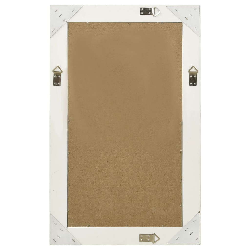 Vidaxl Wandspiegel Barockstil 50x80 cm Weiß