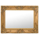 Vidaxl Wandspiegel Barockstil 60x40 cm Goldfarbe