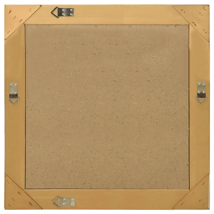 Vidaxl Wandspiegel Barockstil 60x60 cm Goldfarbe