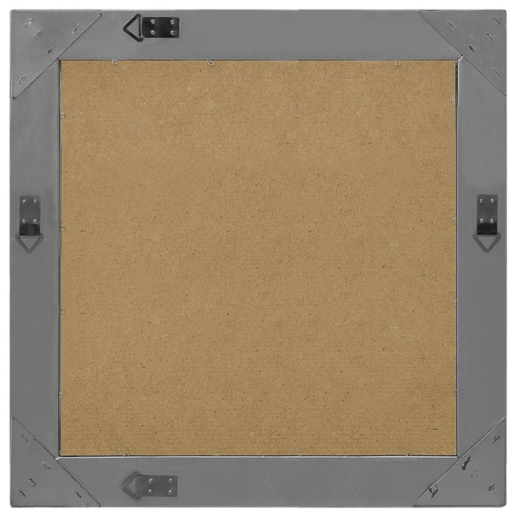 Vidaxl Wandspiegel Barockstil 60x60 cm schwarz