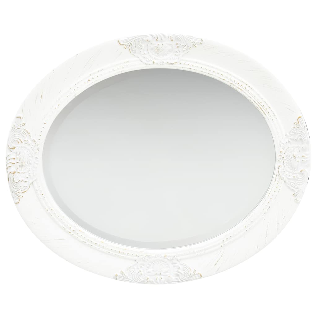 Vidaxl Wandspiegel Barockstil 50x60 cm Weiß