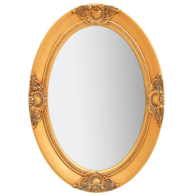 Vidaxl Wandspiegel Barockstil 50x70 cm Goldfarbe