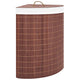 Vidaxl Hoekwasmand 60 l Bamboo Brown