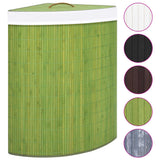 Vidaxl Hoekwasmand 60 l Bambusgrün - afbeelding 2