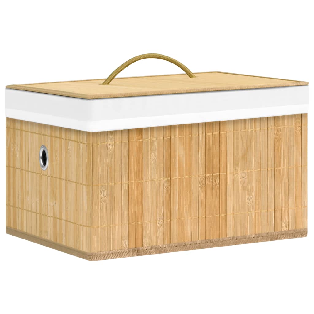 Vidaxl -Speicherboxen 4 St Bambus
