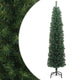 Vidaxl Kunstkerstboom mit Standardschmal 210 cm PVC Green
