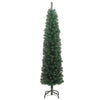 Vidaxl Kunstkerstboom mit Standardschmal 210 cm PVC Green