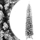 Vidaxl Kunstkerstboom mit Schneeschmale 240 cm PVC Green