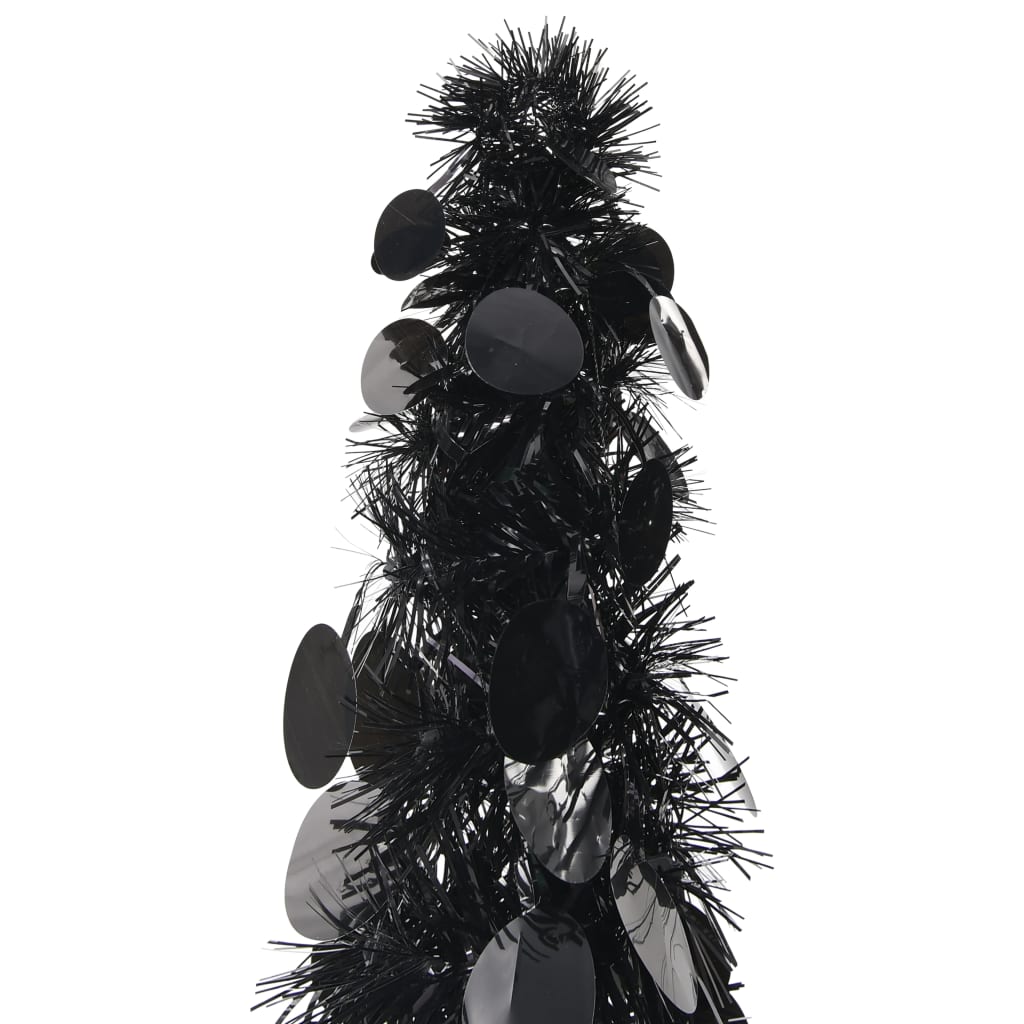 Vidaxl Kunstkerstboom Popup 180 cm Pap Black