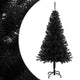 Vidaxl Kunstkerstboom mit Standard 150 cm PVC Schwarz