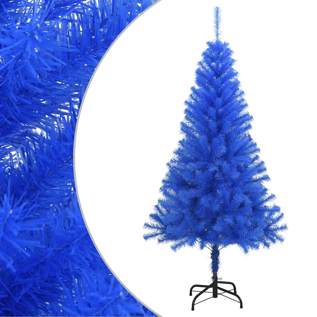 Vidaxl Kunstkerstboom mit Standard 150 cm PVC Blau
