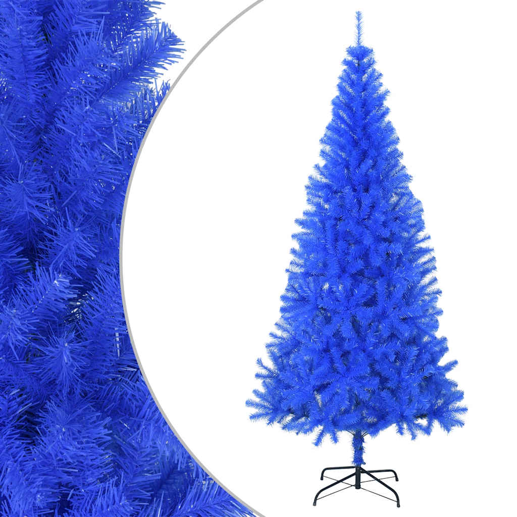 Vidaxl Kunstkerstboom mit Standard 210 cm PVC Blau