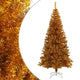 Vidaxl Kunstkerstboom mit Standard 180 cm goldfarben