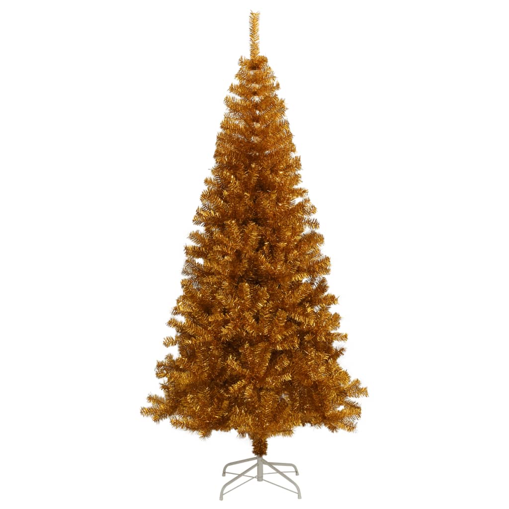 Vidaxl Kunstkerstboom mit Standard 210 cm goldfarben