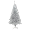 Vidaxl Kunstkerstboom mit Standard -Silberkappen von 150 cm Kappe