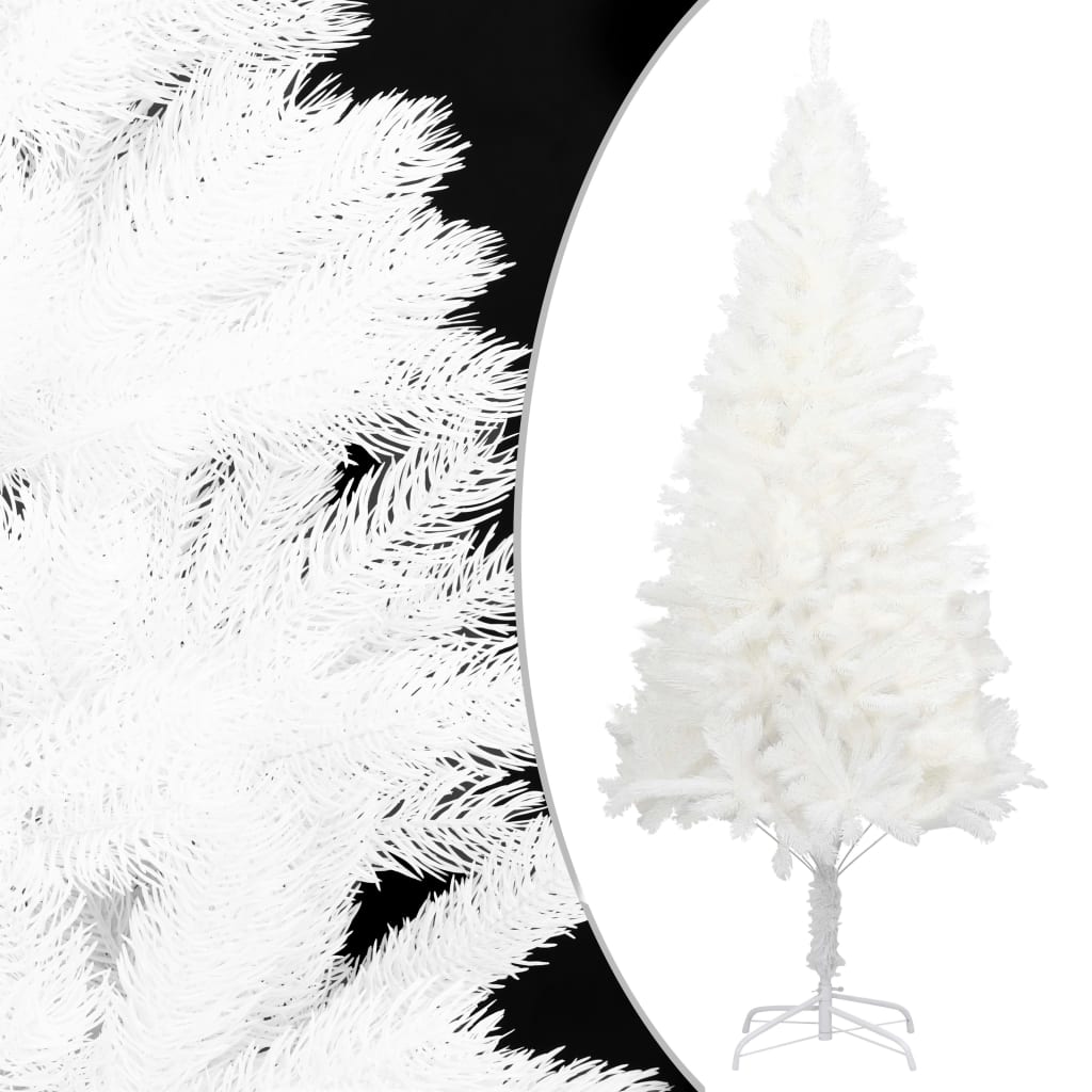 Vidaxl Kunstkerstboom mit lebensechten Nadeln 180 cm Weiß