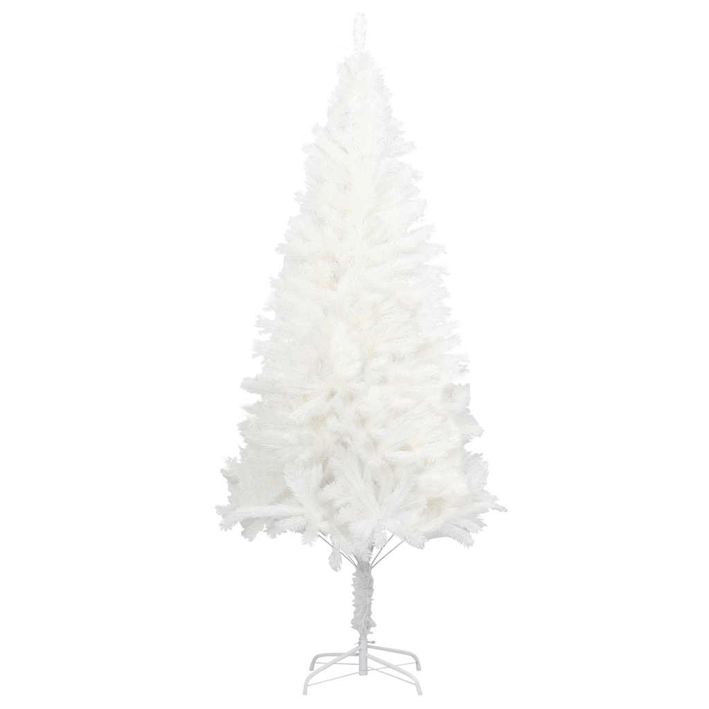Vidaxl Kunstkerstboom mit lebensechten Nadeln 240 cm Weiß