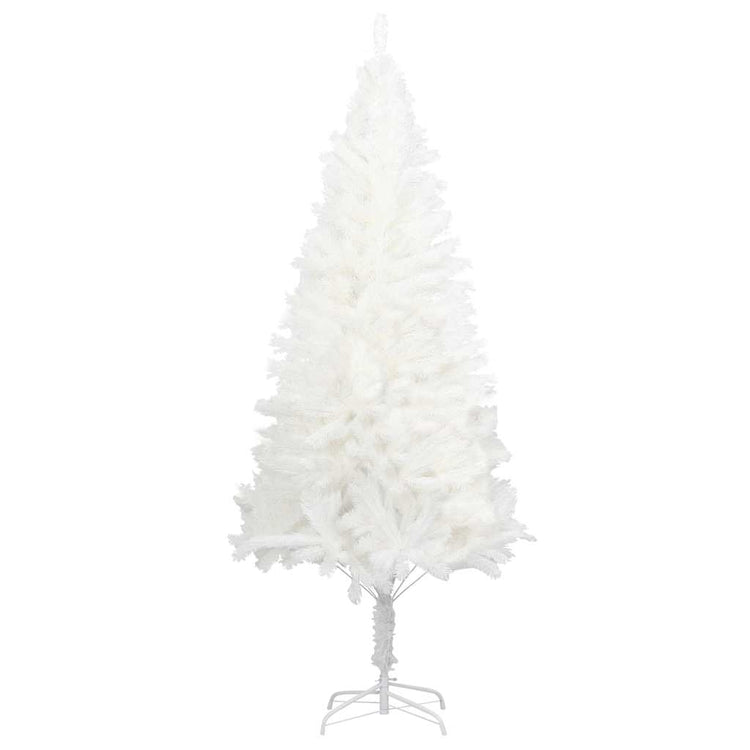 Vidaxl Kunstkerstboom mit lebensechten Nadeln 240 cm Weiß