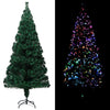 Vidaxl Kunstkerstboom mit Standard 210 cm Glasfasergrün