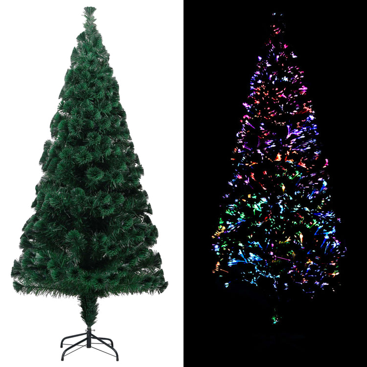 Vidaxl Kunstkerstboom mit Standard 210 cm Glasfasergrün