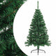 Vidaxl Kunstkerstboom mit Standardhälften 150 cm PVC Grün