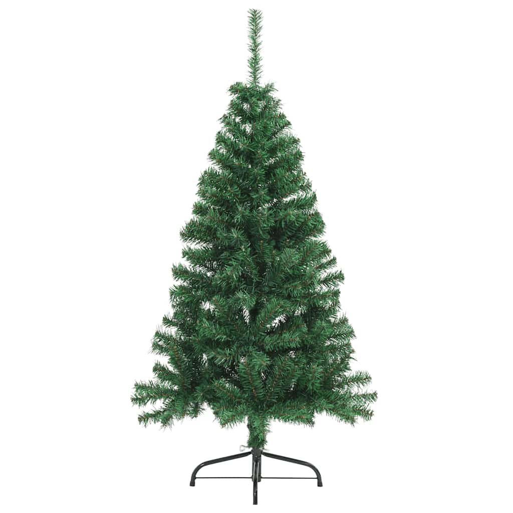 Vidaxl Kunstkerstboom mit Standardhälften 150 cm PVC Grün