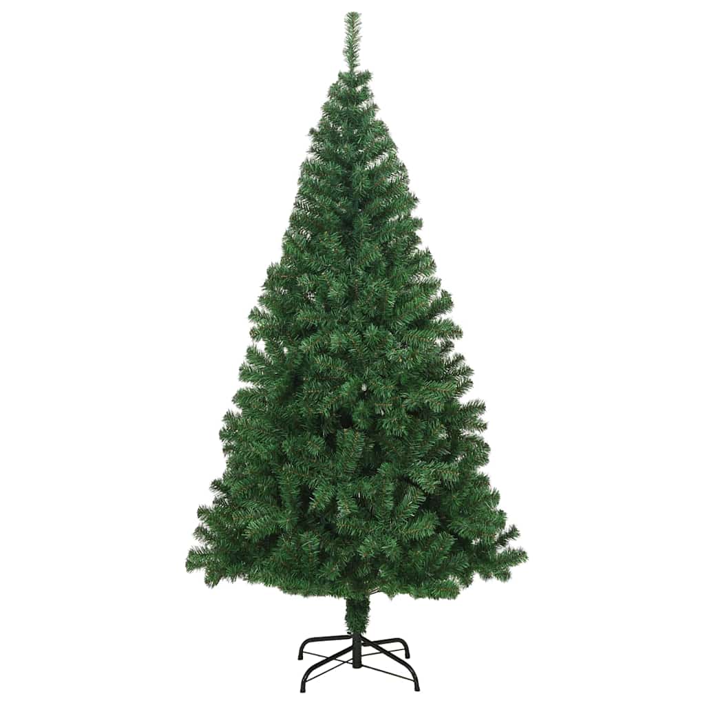 Vidaxl Kunstkerstboom mit dicken Zweigen 180 cm PVC Grün