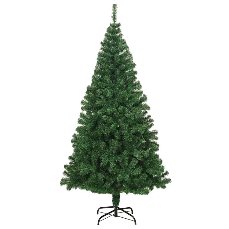 Vidaxl Kunstkerstboom mit dicken Zweigen 180 cm PVC Grün