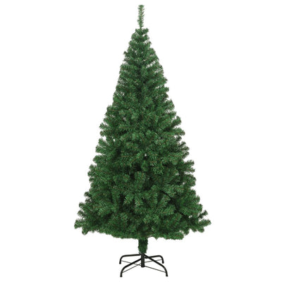 Vidaxl kunstkerstboom mit dicken Zweigen 240 cm PVC Grün