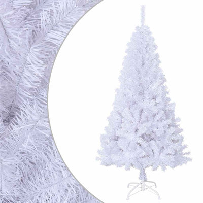 Vidaxl Kunstkerstboom mit dicken Zweigen 150 cm PVC Weiß
