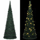 Vidaxl Kunstkerstboom mit Beleuchtung Popup 180 cm Grün