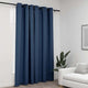 Vidaxl Curtain -Leinen sehen mit den Augen 290x245 cm blau aus.