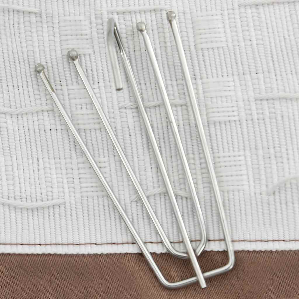 VIDAXL -Vorhänge aussehen, verdammt noch mal Haken 2 ST 140x225 cm Taupe