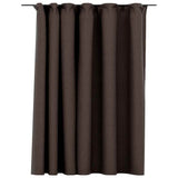 Vidaxl Curtain -Leinen sehen mit Haken 290x245 cm Taupe verdammt aus - afbeelding 2