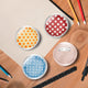 Vidaxl -Tasten mit Stiften 100 St 44 mm Acryl