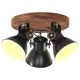 Vidaxl Deckenlampe Industrial 25 W E27 42x27 cm Schwarz