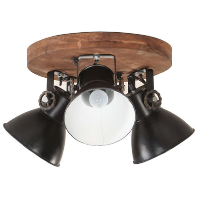 Vidaxl Deckenlampe Industrial 25 W E27 42x27 cm Schwarz