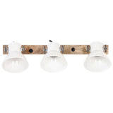 Vidaxl Wandlampe Industrial E27 65x25 cm Weiß - afbeelding 3