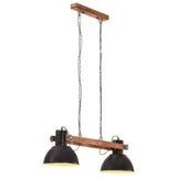 Vidaxl Hanging Lamp Industrial 25 W E27 109 cm Schwarz - afbeelding 1