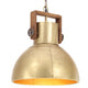 Vidaxl Hanging Lamp Industrial um 25 W e27 40 cm Messing -Colored